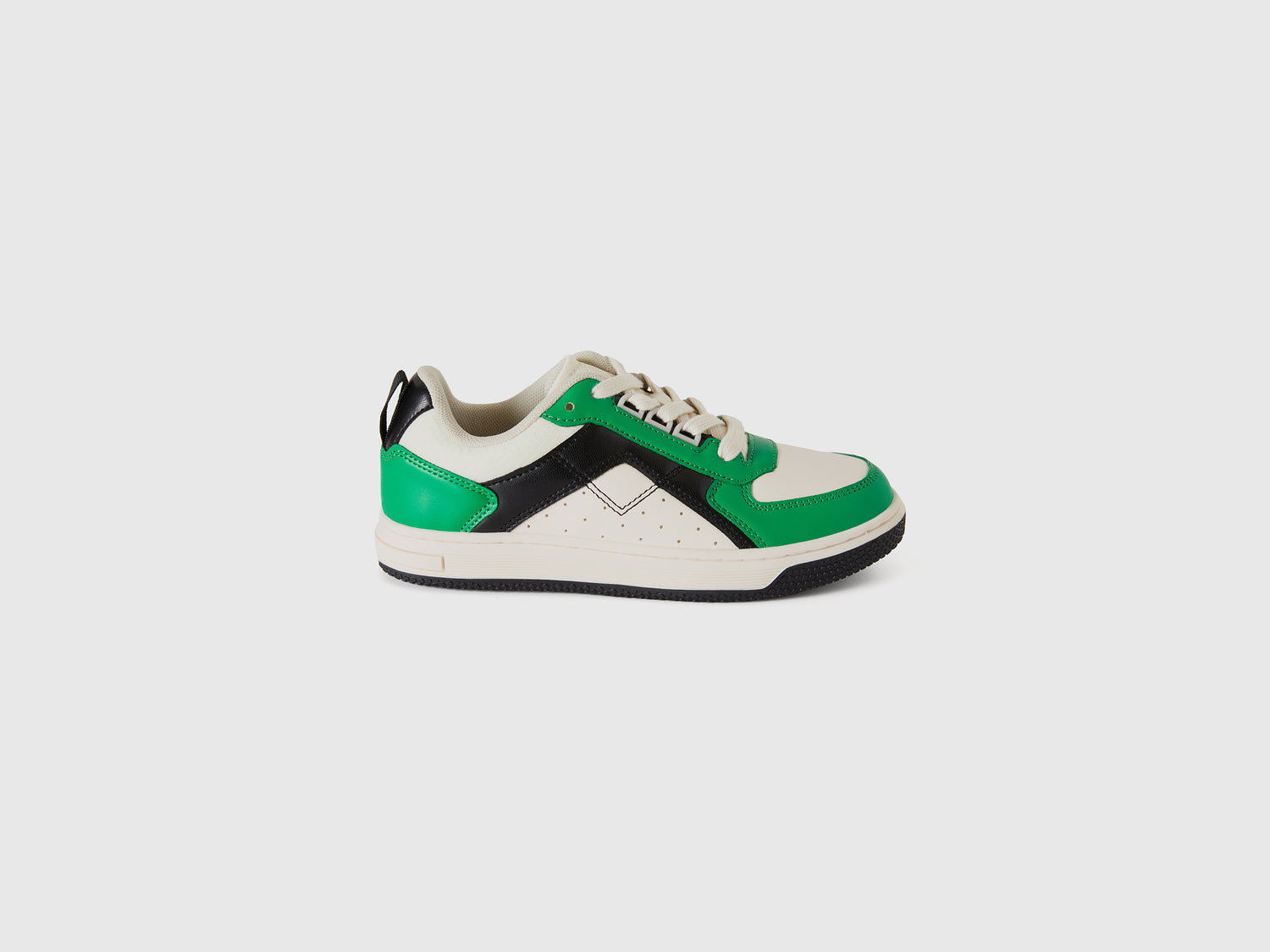 Sneakers basse da bambino verde | Benetton Outlet