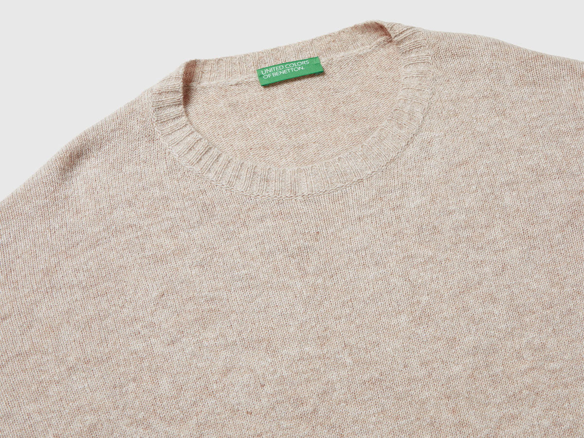 Maglione in misto lana e viscosa