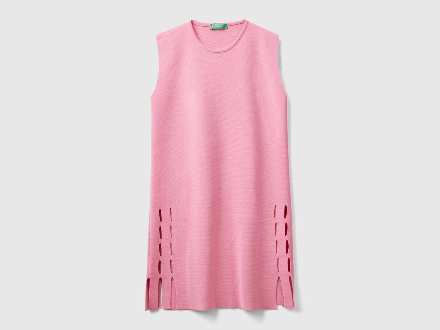 Vestito corto cut out da donna rosa | Benetton Outlet
