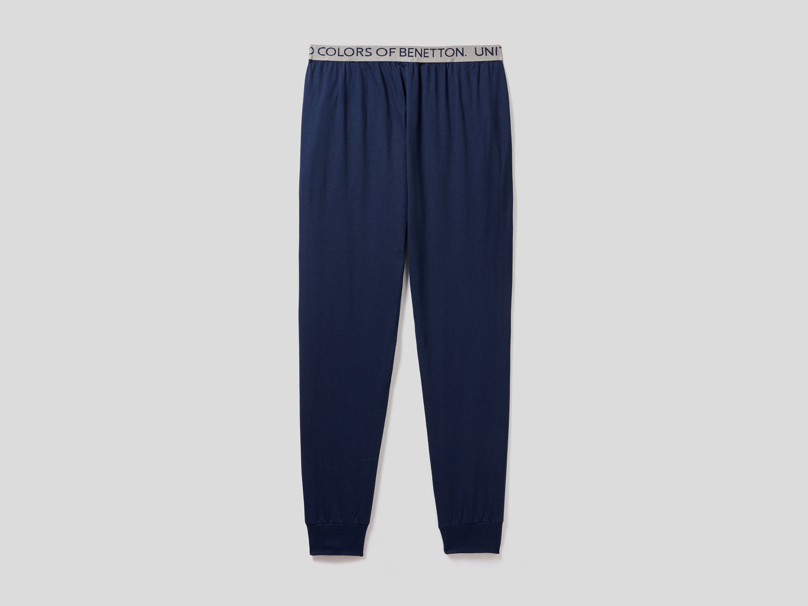 Pantaloni in cotone da uomo blu scuro 2 | Benetton Outlet