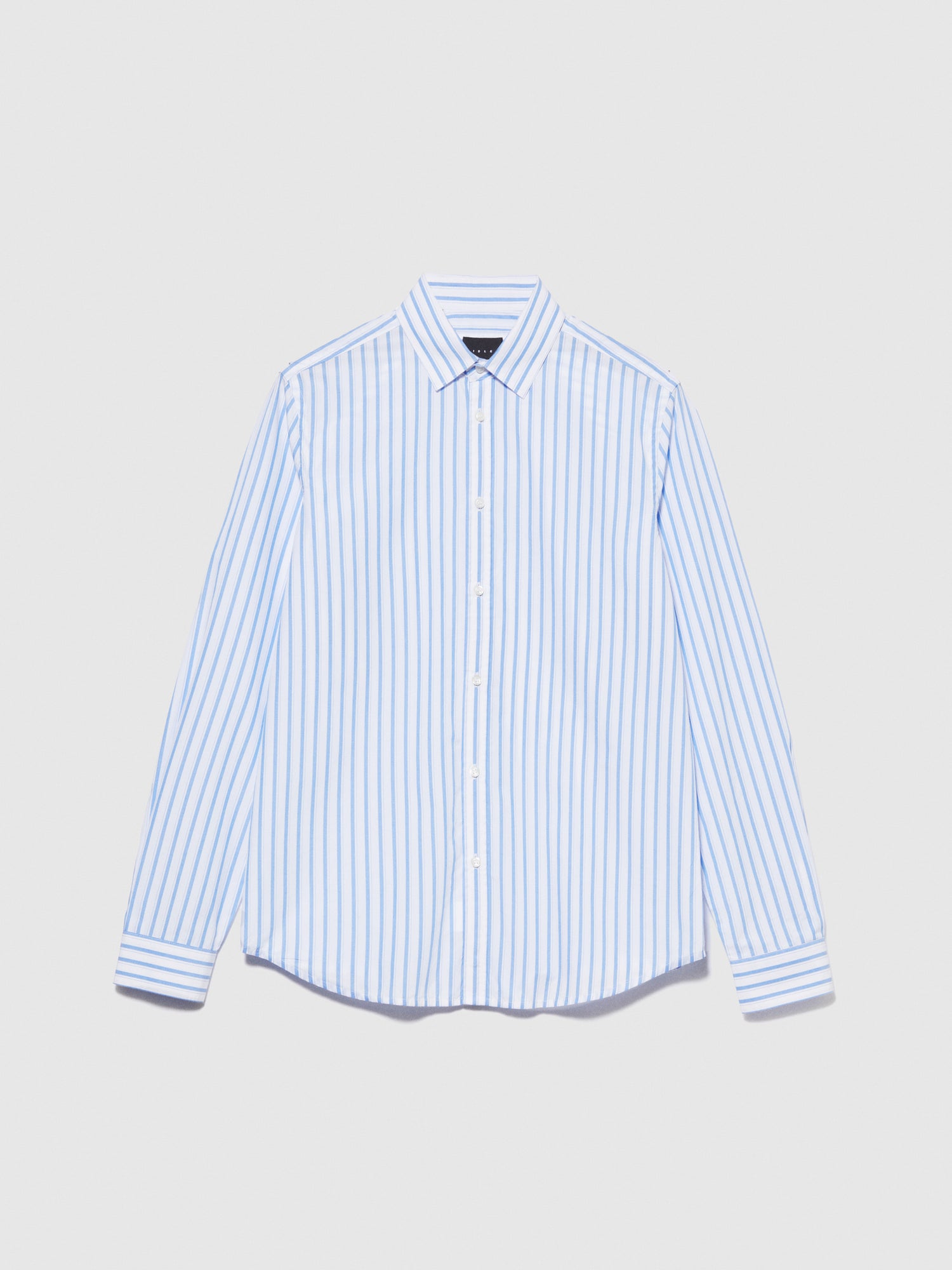 Camicia a righe da uomo azzurro | Sisley Outlet