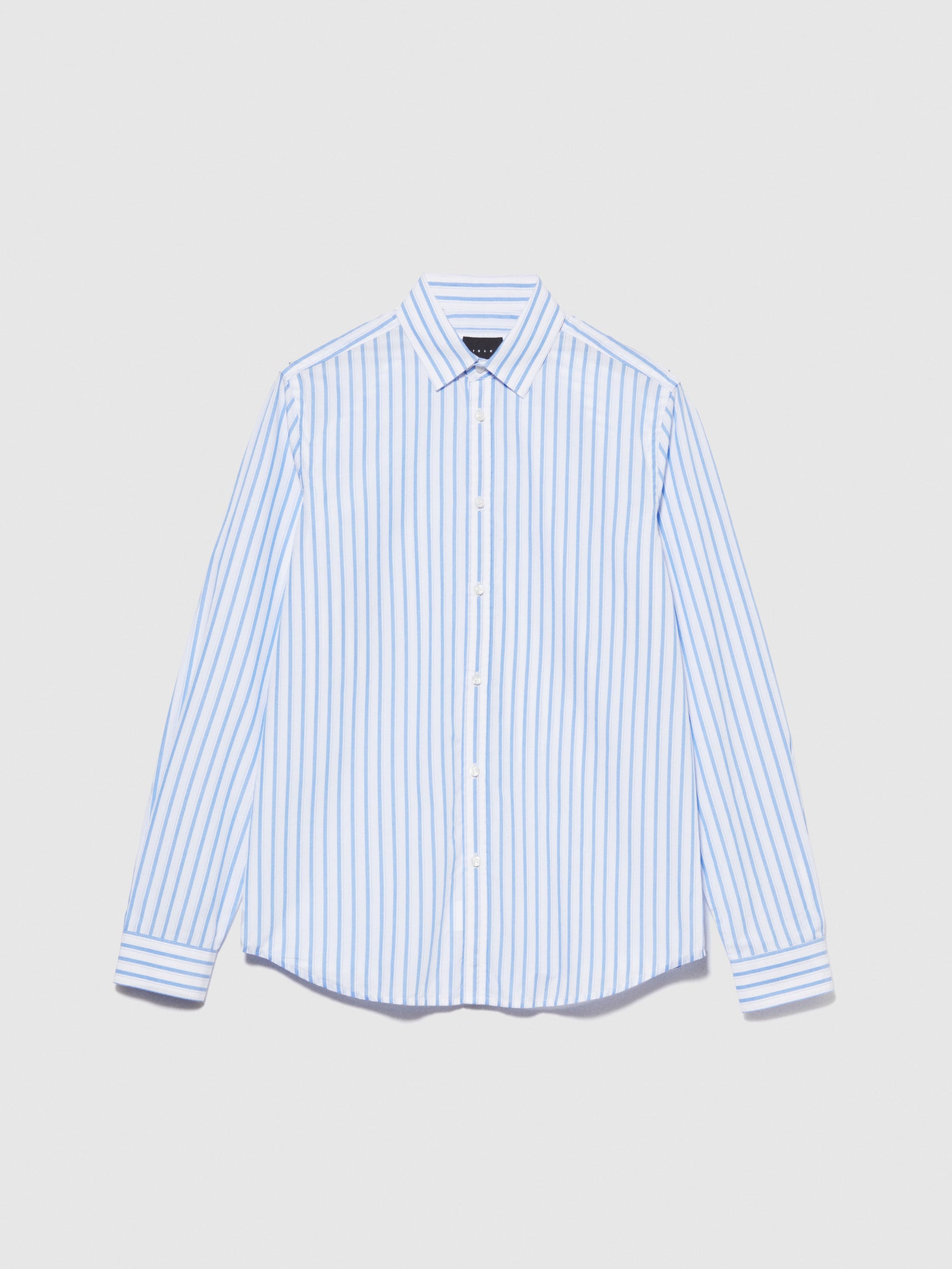 Camicia a righe da uomo azzurro | Sisley Outlet