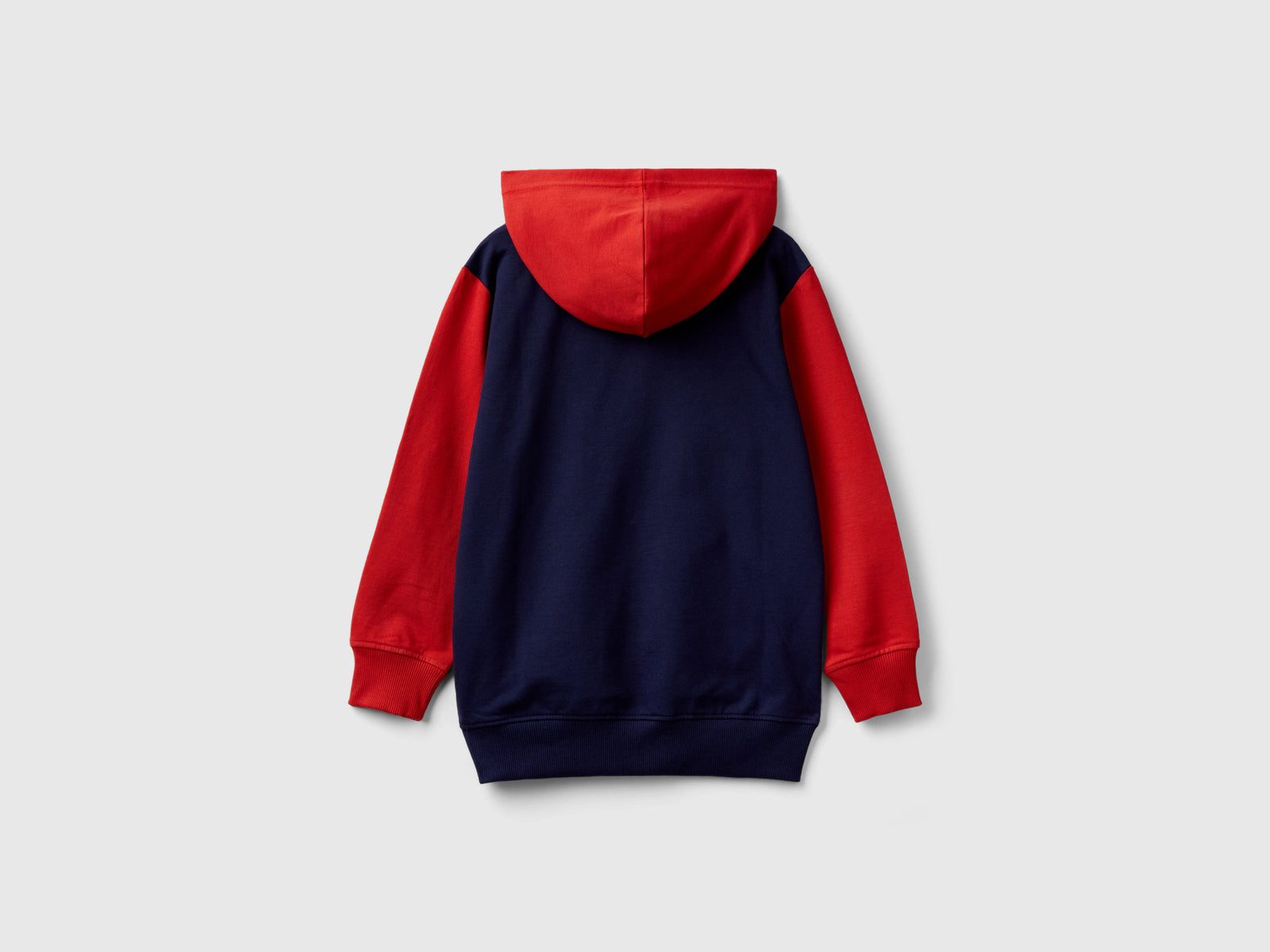 Felpa leggera con cappuccio da bambino multi-color 2 | Benetton Outlet