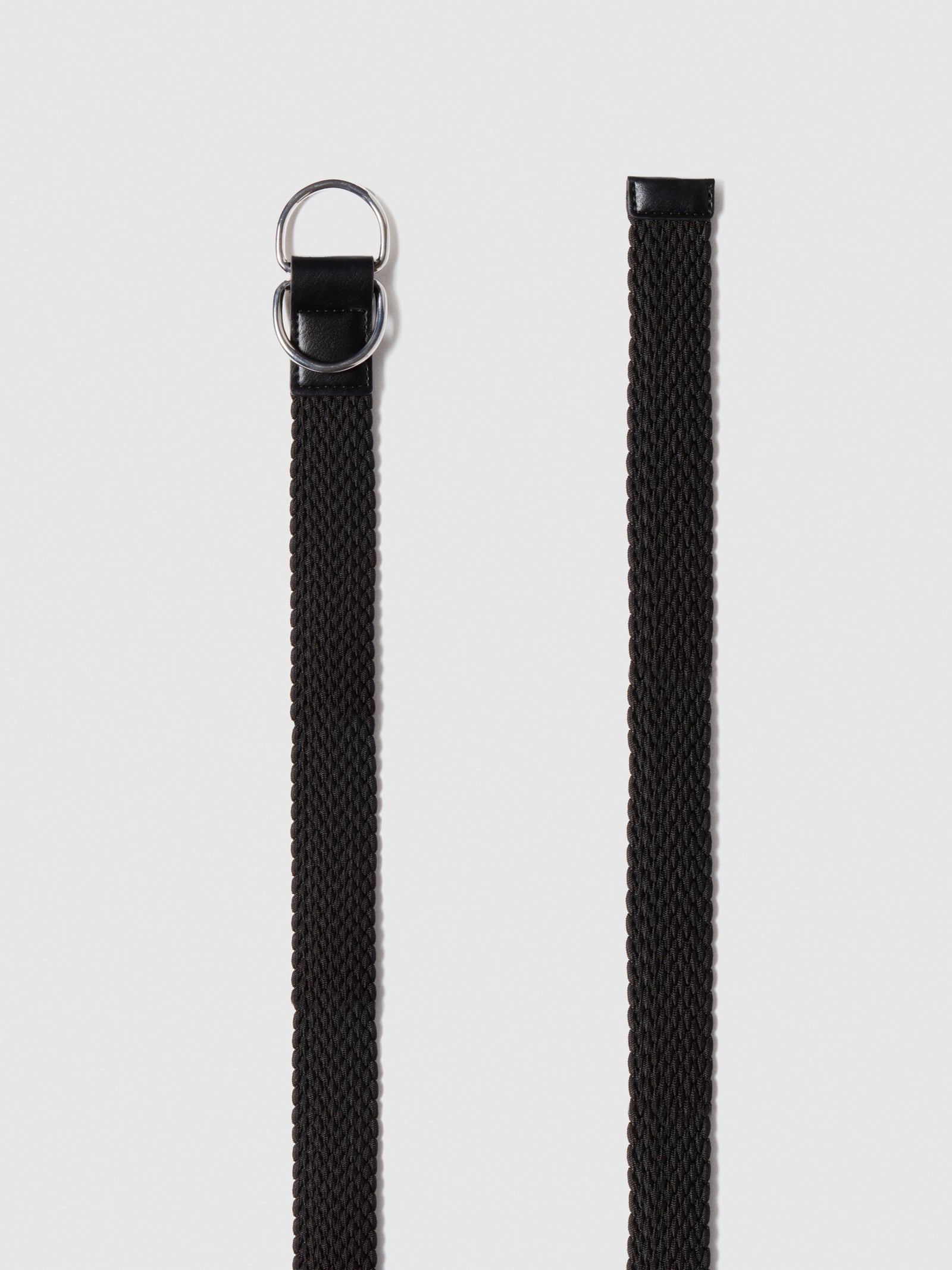 Cintura in nastro da uomo nero 2 | Sisley Outlet