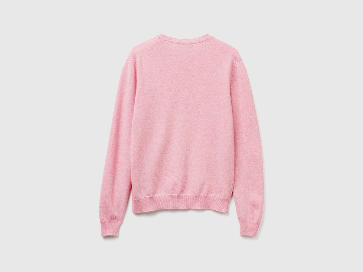 Maglia girocollo in lana Merino