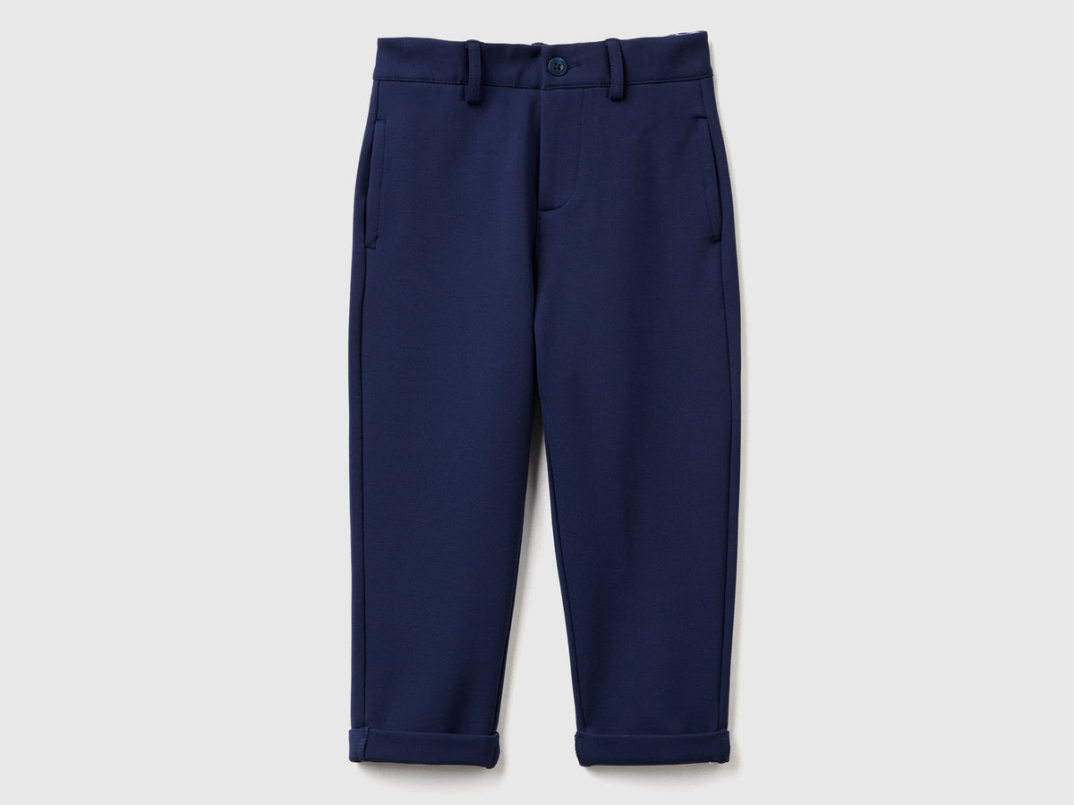 Pantaloni eleganti in misto viscosa