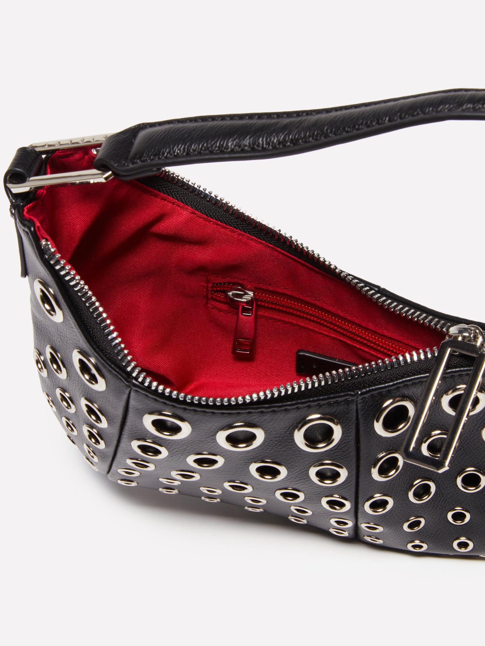 Borsa con occhielli da donna nero 3 | Sisley Outlet