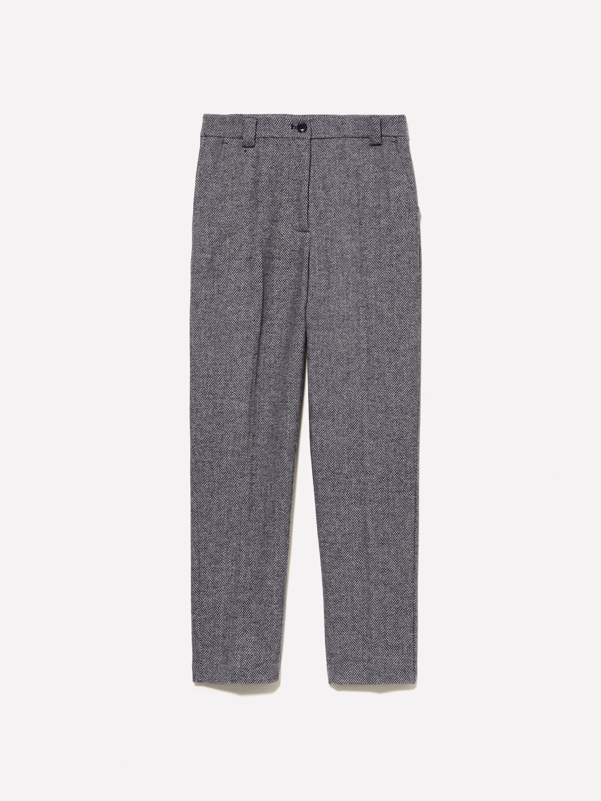 Pantalones pitillo teñidos en hilo