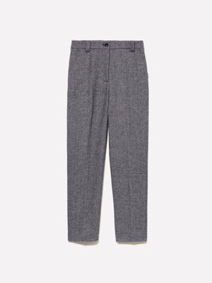 Pantalones pitillo teñidos en hilo
