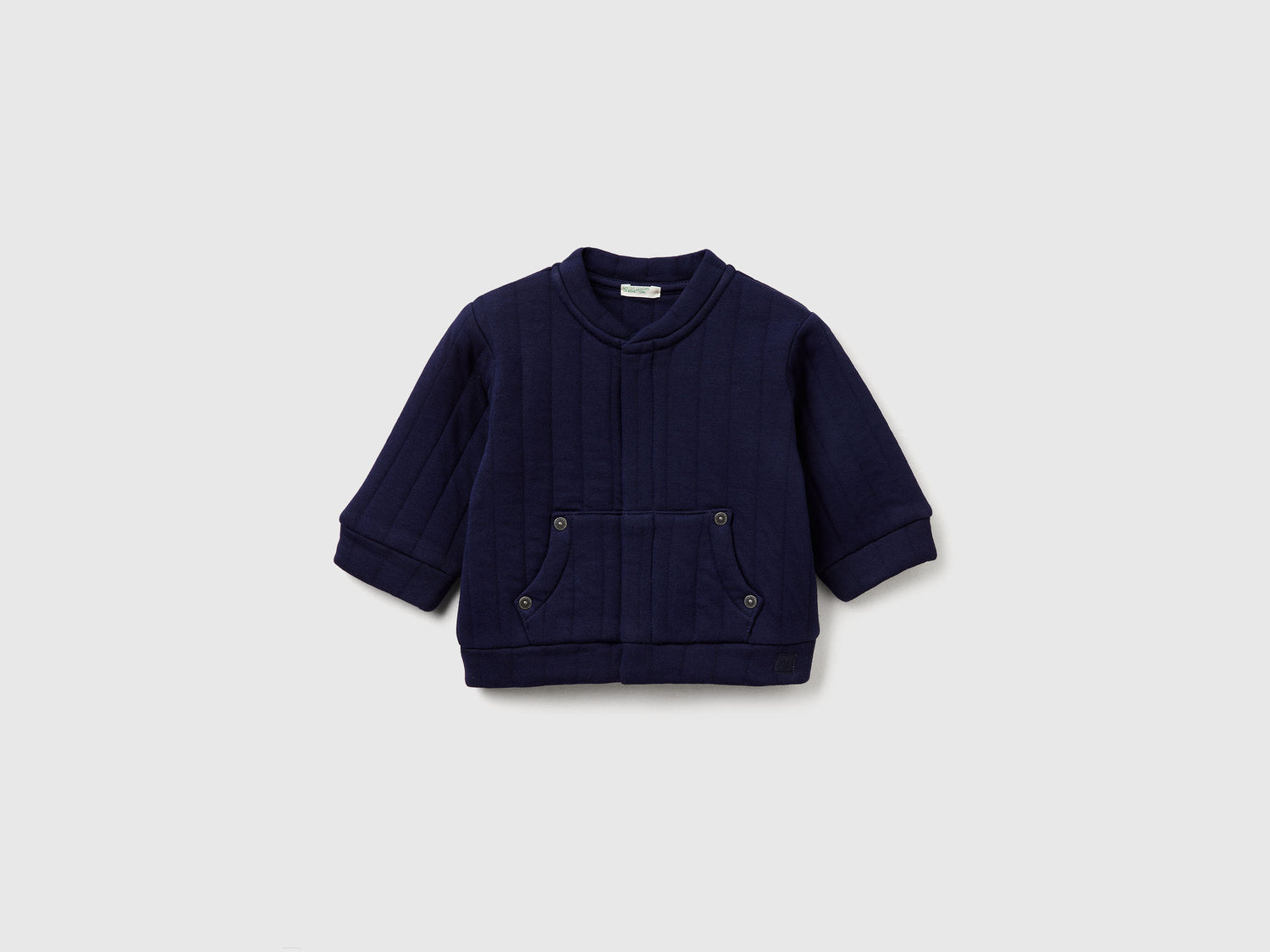 Bomber con imbottitura leggera da neonato blu scuro | Benetton Outlet