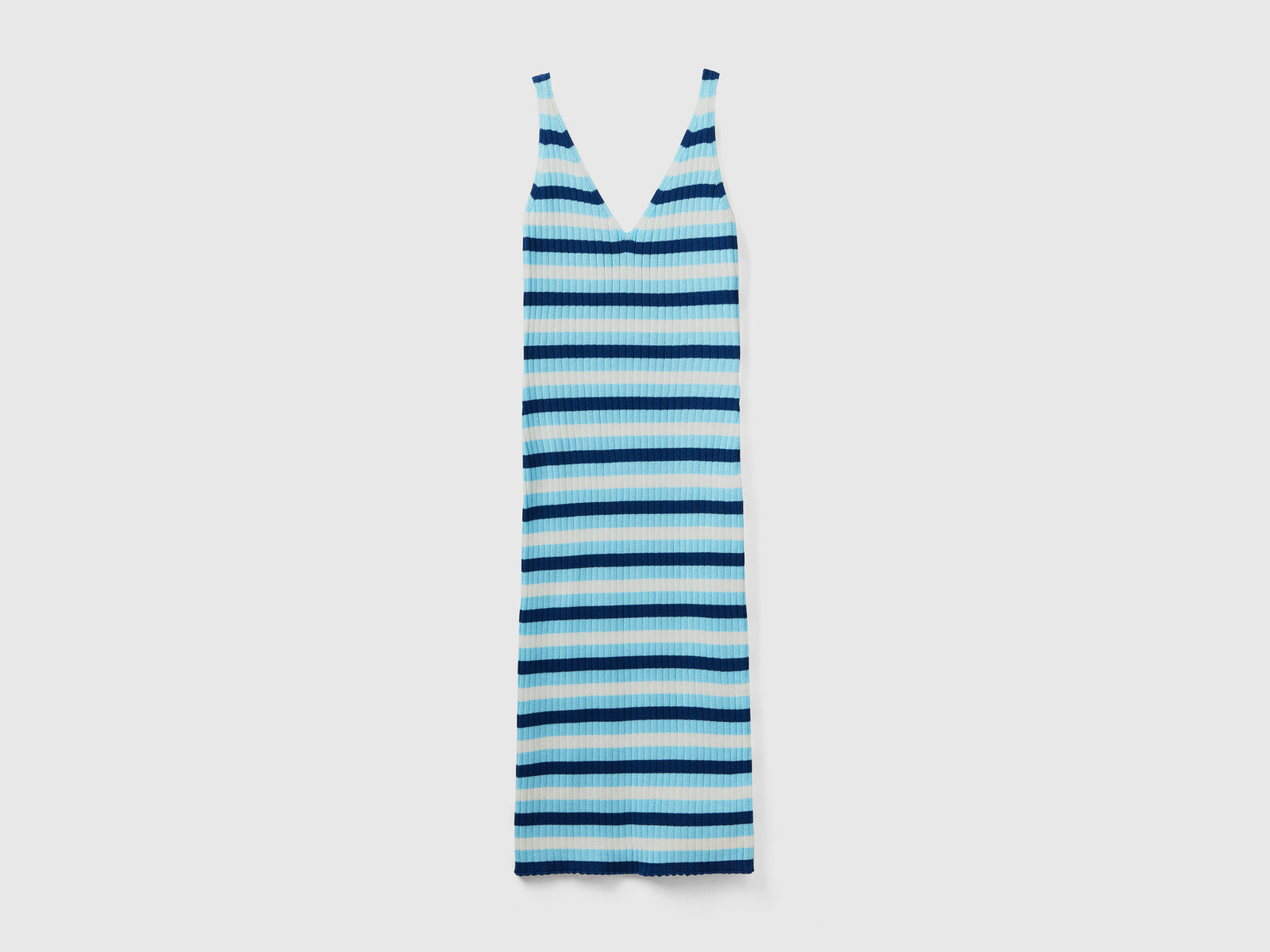 Vestito midi a canotta da donna multi-color | Benetton Outlet