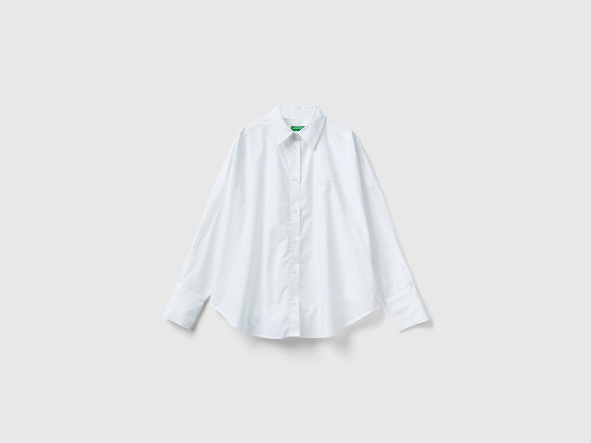 Camicia oversize 100% cotone