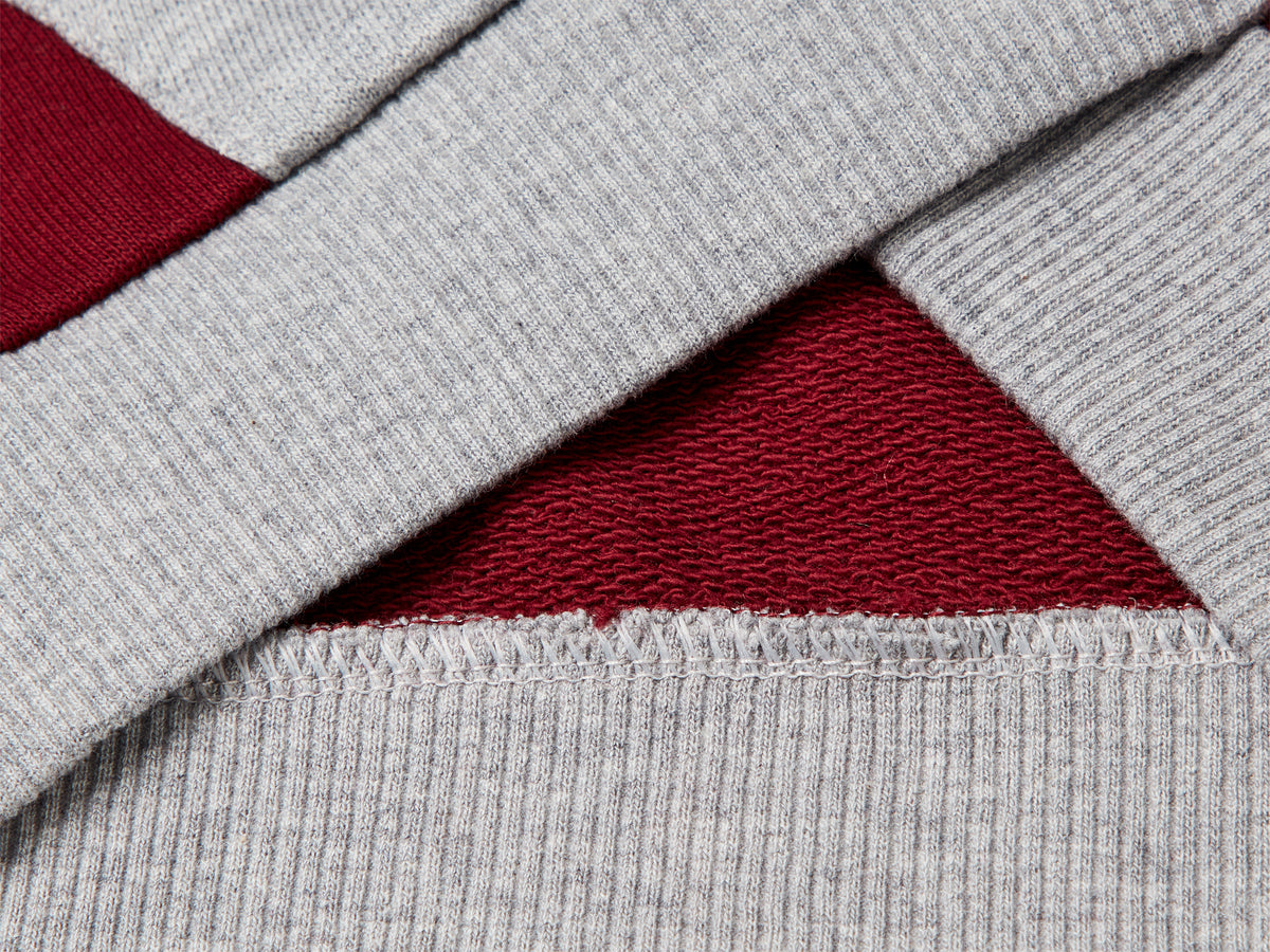 Felpa in cotone con logo