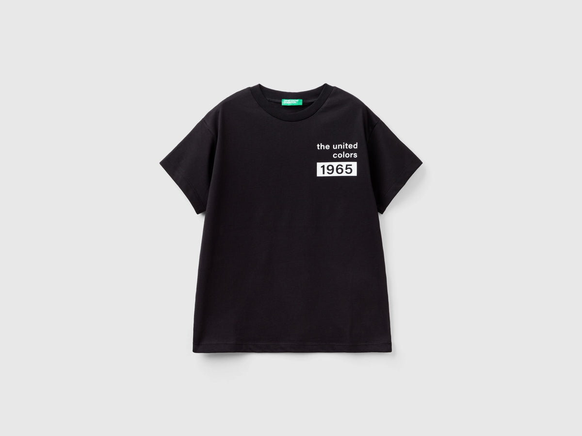 T-shirt 100% cotone con logo