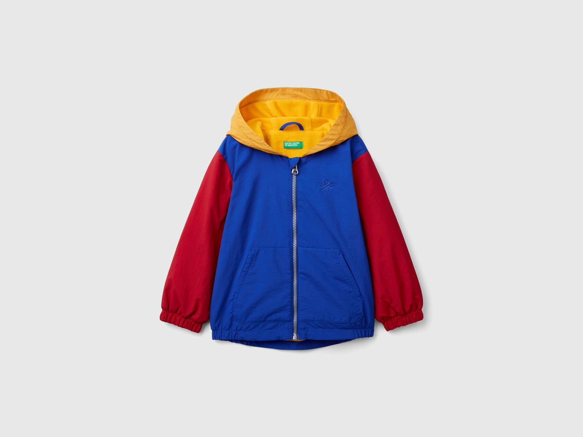 Oversized hooded jacket