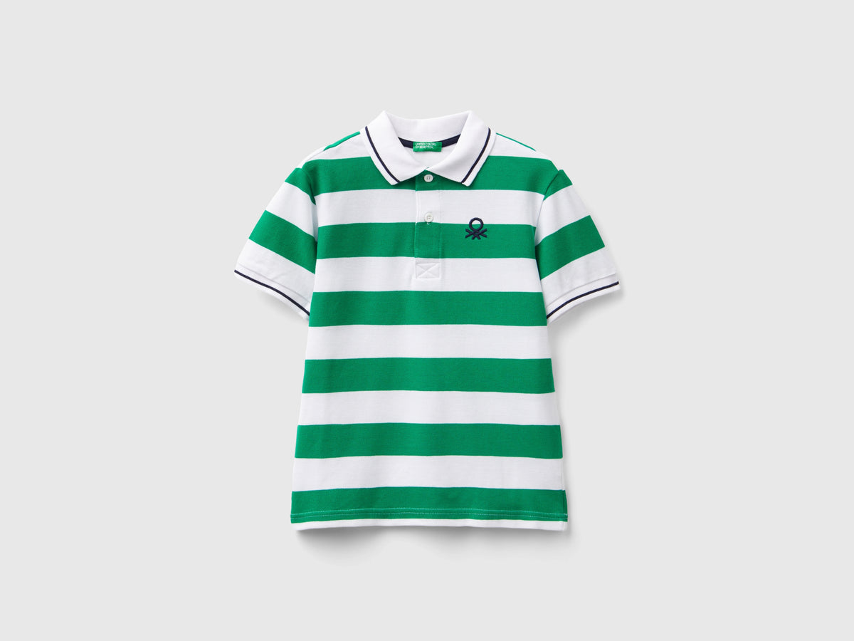Polo manica corta a righe