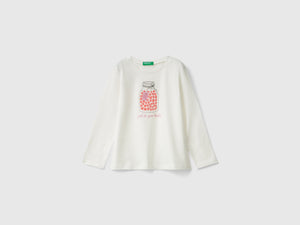 Maglietta regular fit con stampa