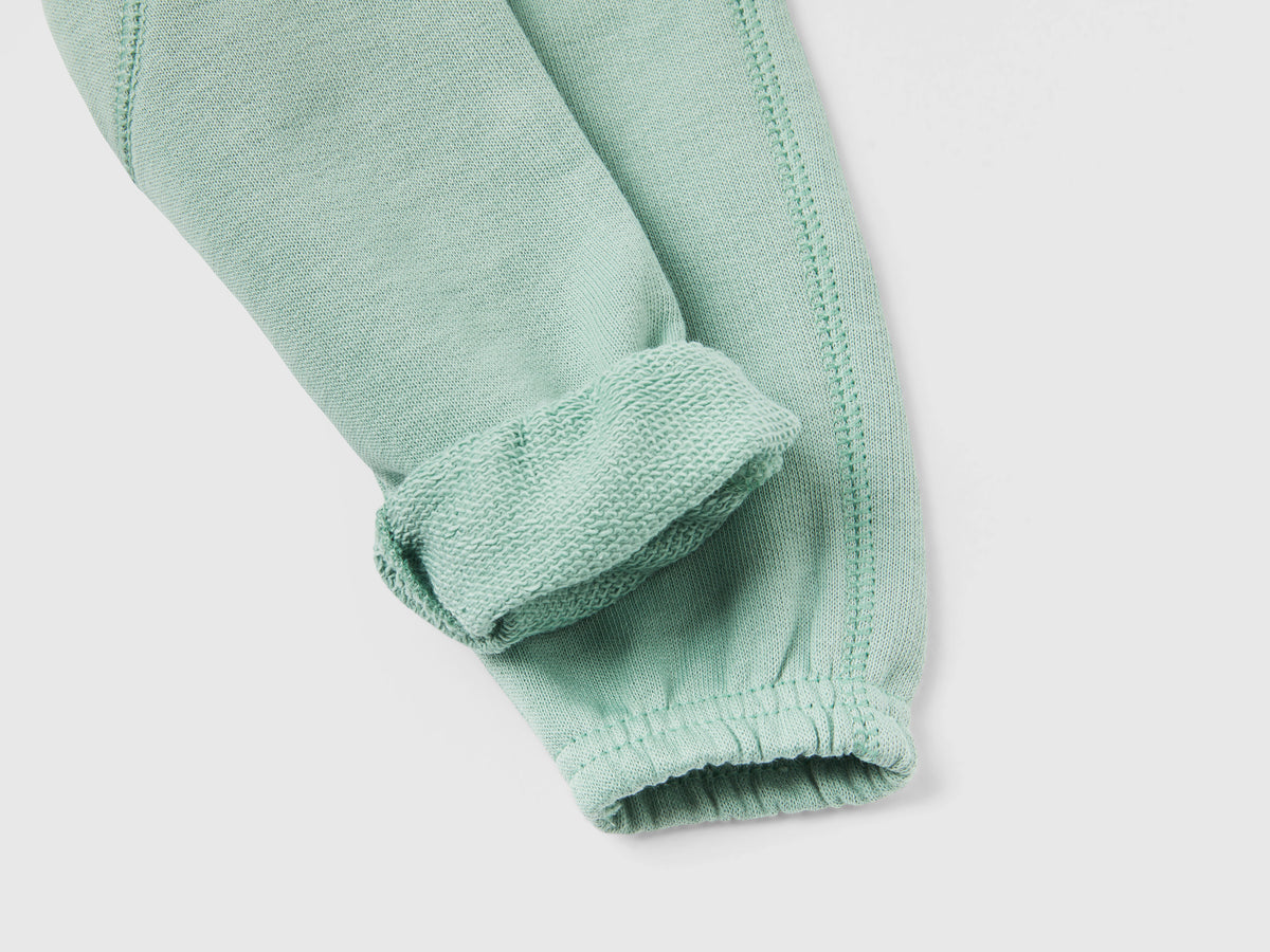 Pantaloni in felpa di cotone bio