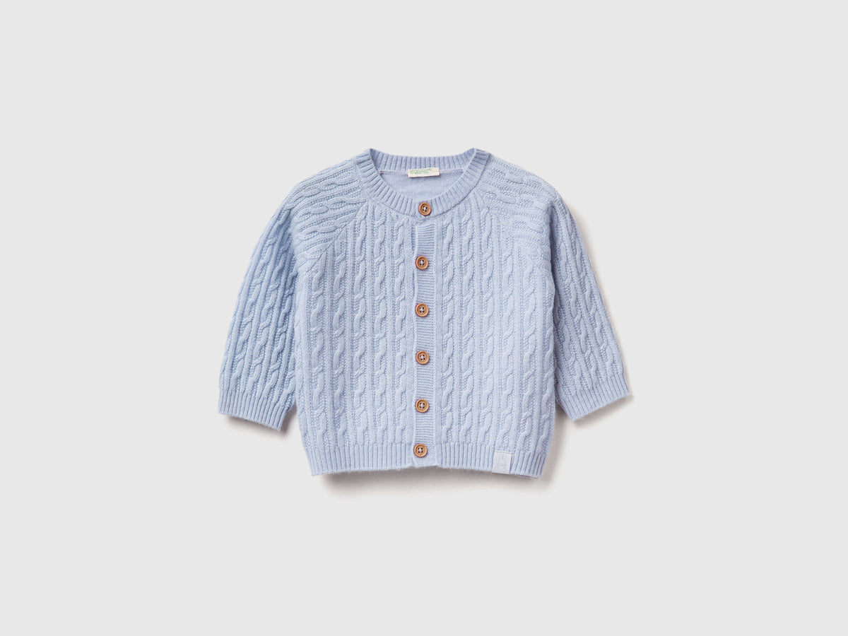 Cardigan a trecce