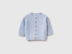 Cardigan a trecce