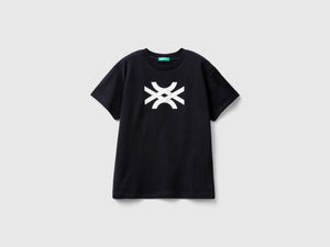 T-shirt 100% cotone con logo