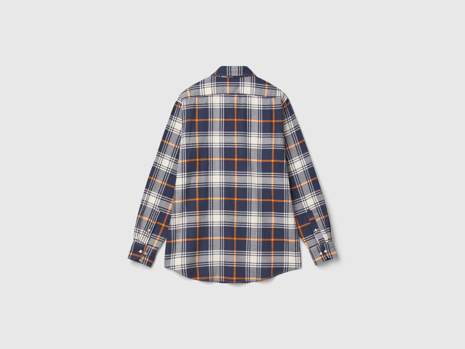 Camicia di flanella a quadri da uomo multi-color 2 | Benetton Outlet