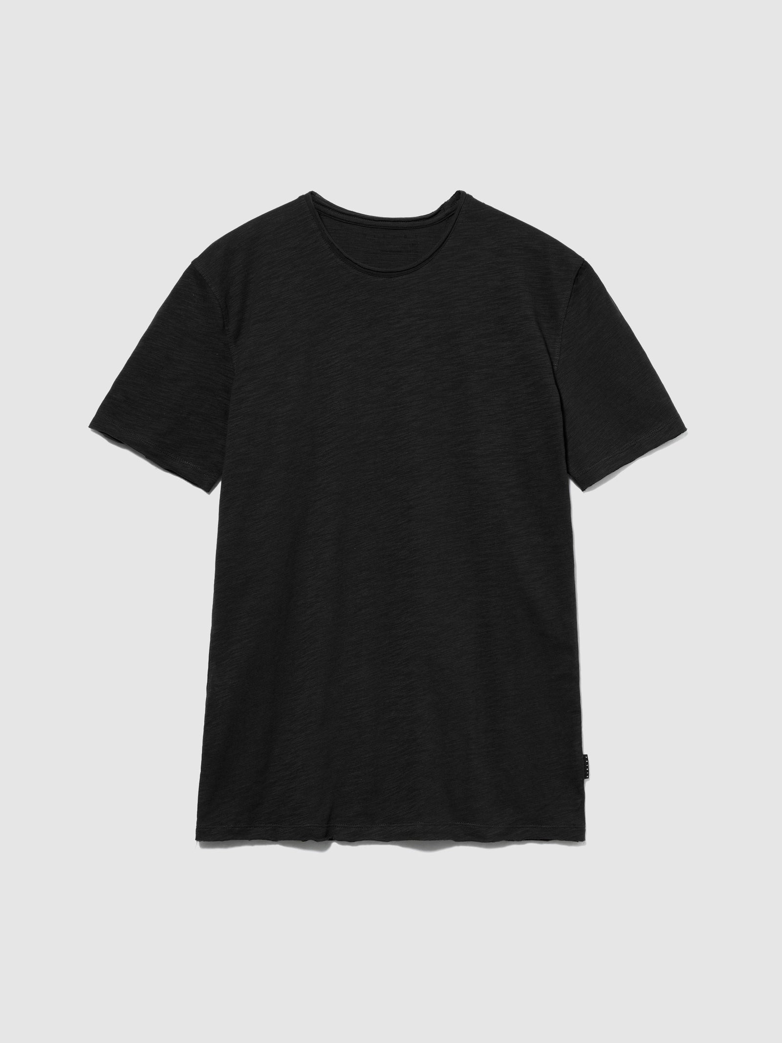 T-shirt slim fit da uomo nero | Sisley Outlet