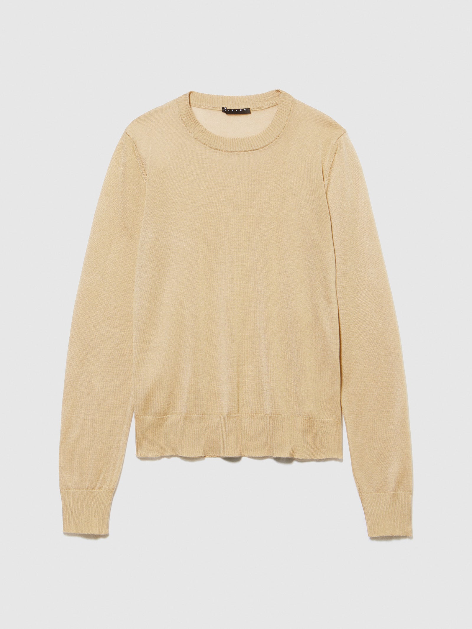 Maglia regular fit da donna oro | Sisley Outlet