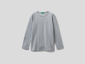 T-shirt a manica lunga in cotone