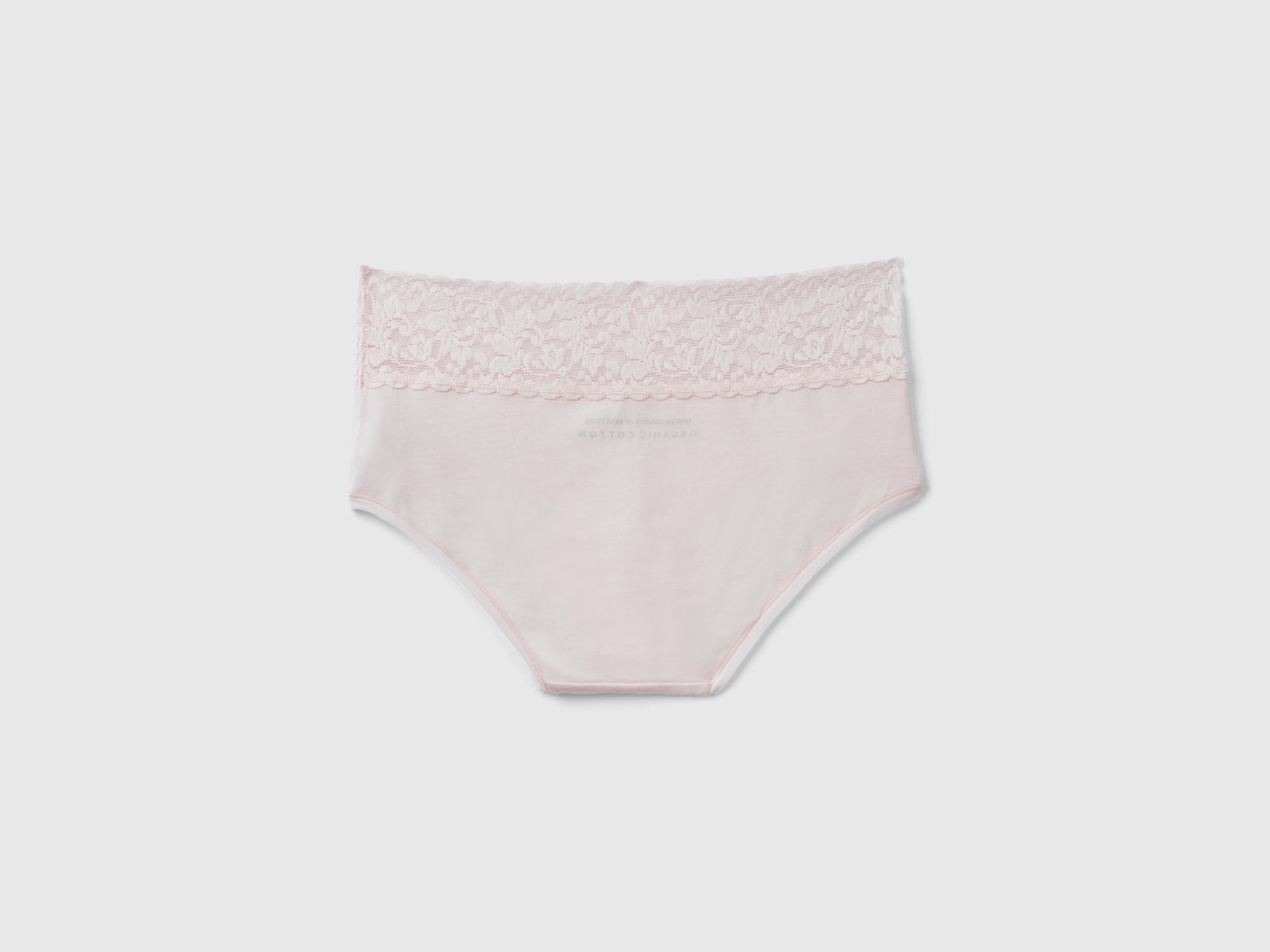 Slip in cotone bio super stretch da donna rosa tenue 2 | Benetton Outlet