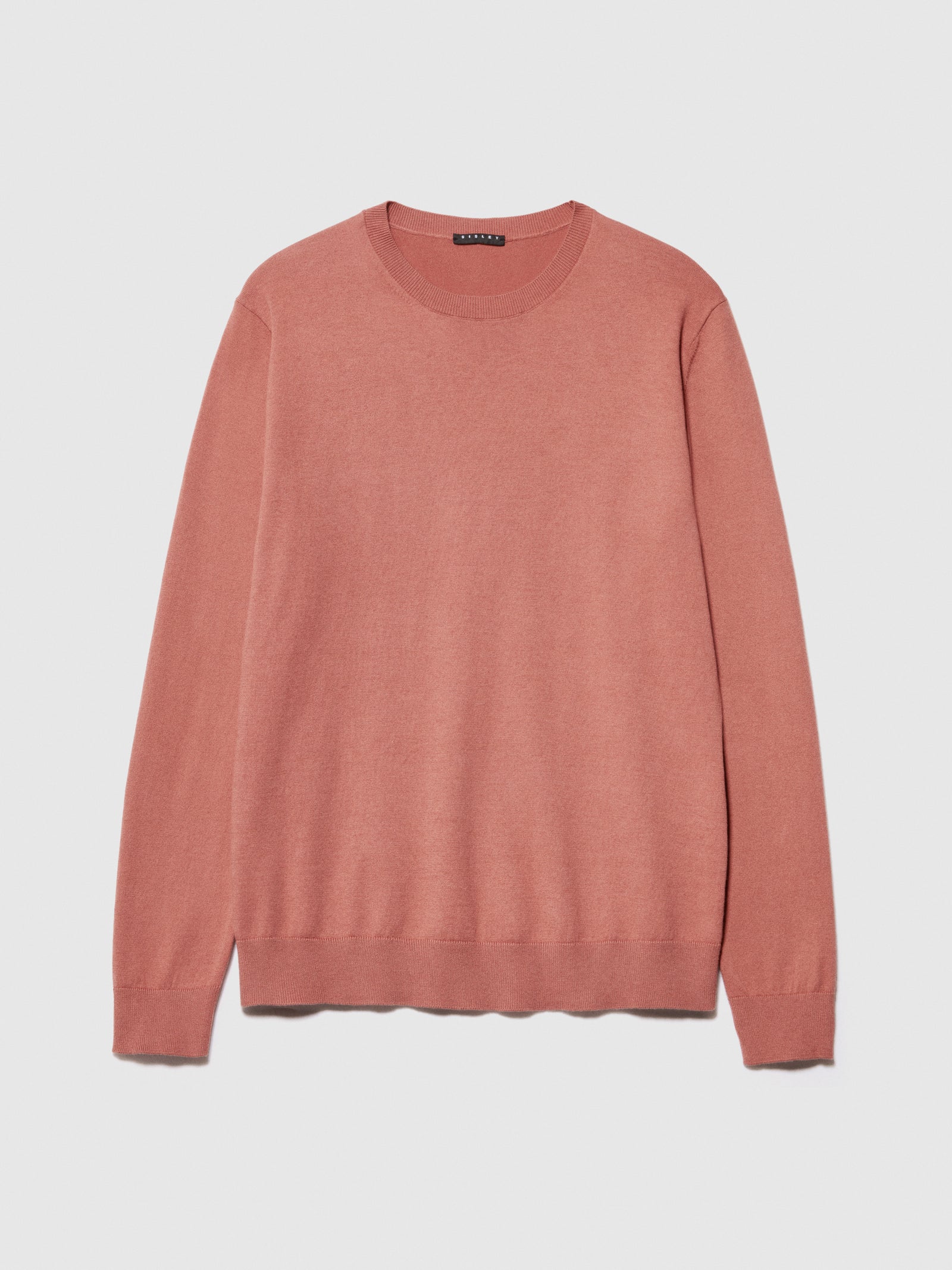 Maglia slim fit da uomo salmone | Sisley Outlet