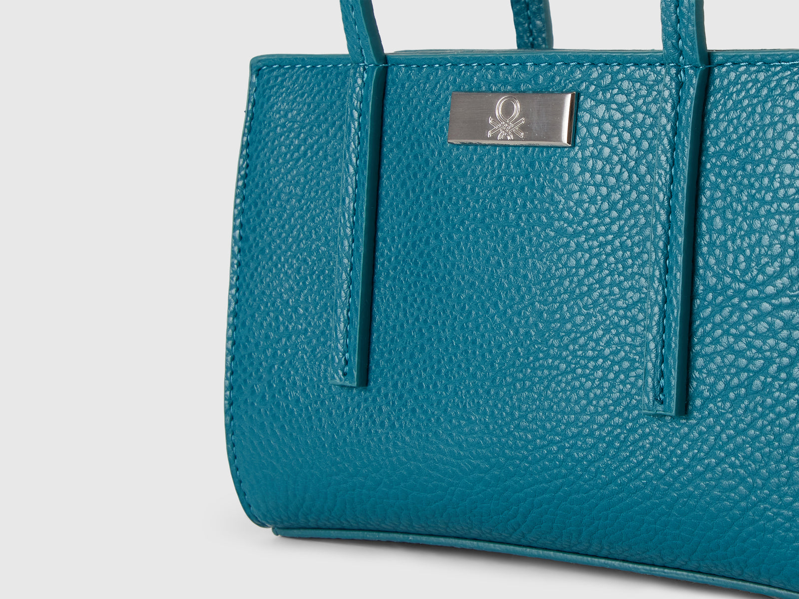 Borsa piccola rettangolare da donna verde scuro 2 | Benetton Outlet