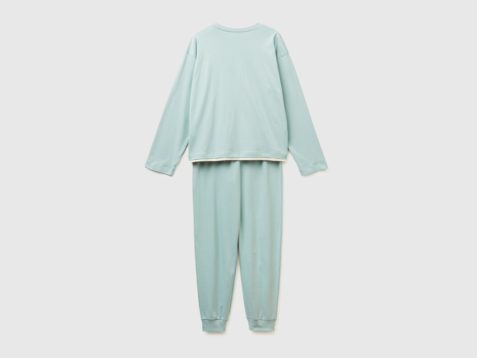 Pigiama ©Disney Minnie e Topolino da donna verde acqua 2 | Benetton Outlet