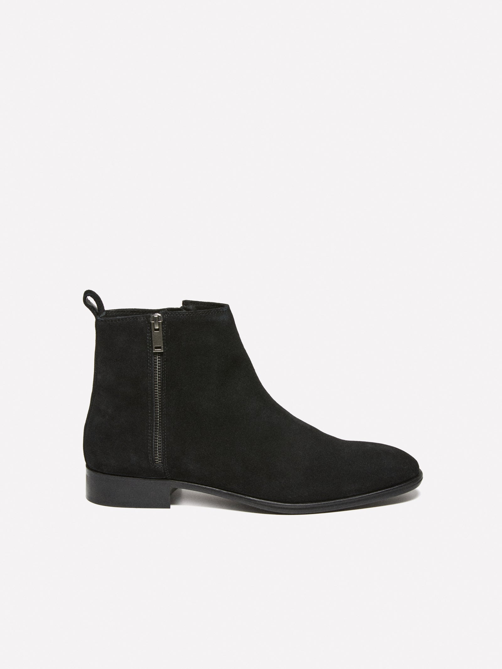 Suede ankle boots da uomo nero 4 | Sisley Outlet