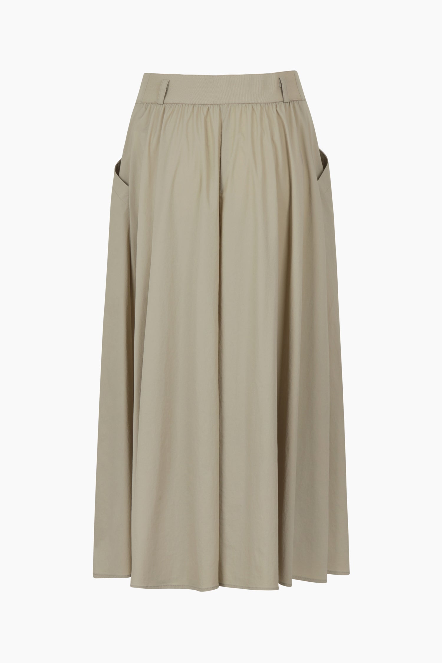 Pantaloni ampi cropped chiaro da donna beige 2 | Sisley Outlet