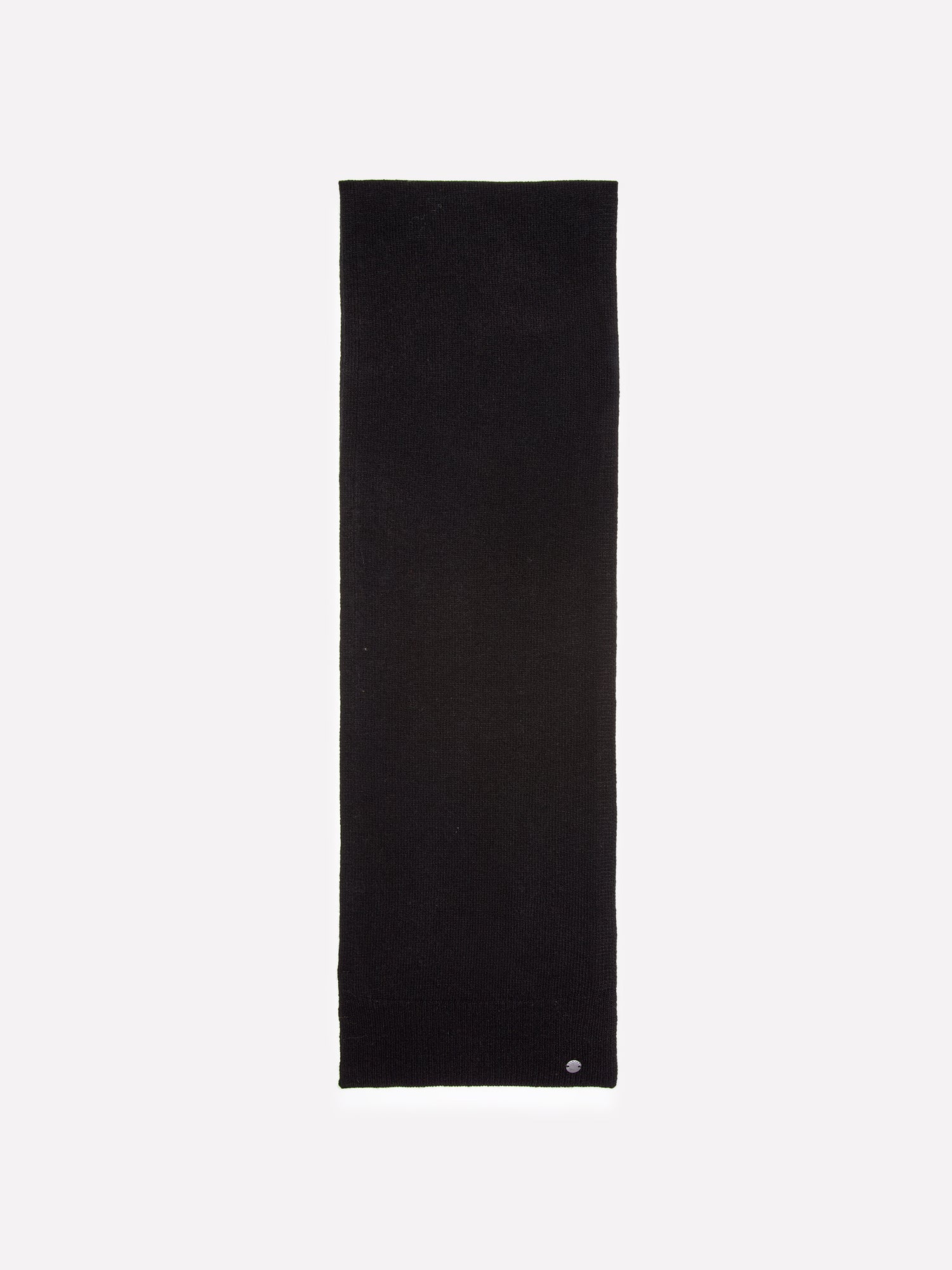 Sciarpa in maglia da uomo nero | Sisley Outlet