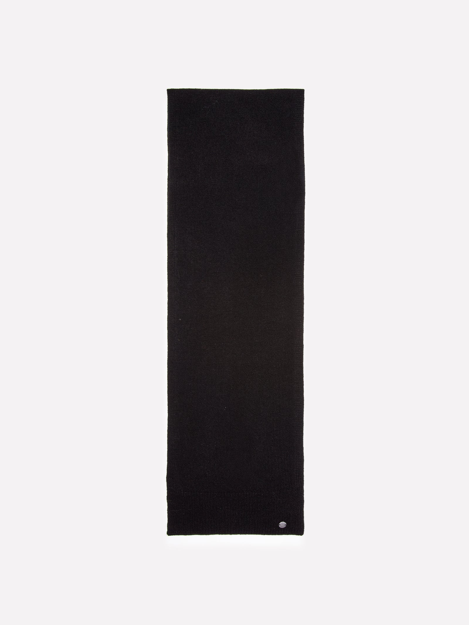 Sciarpa in maglia da uomo nero | Sisley Outlet