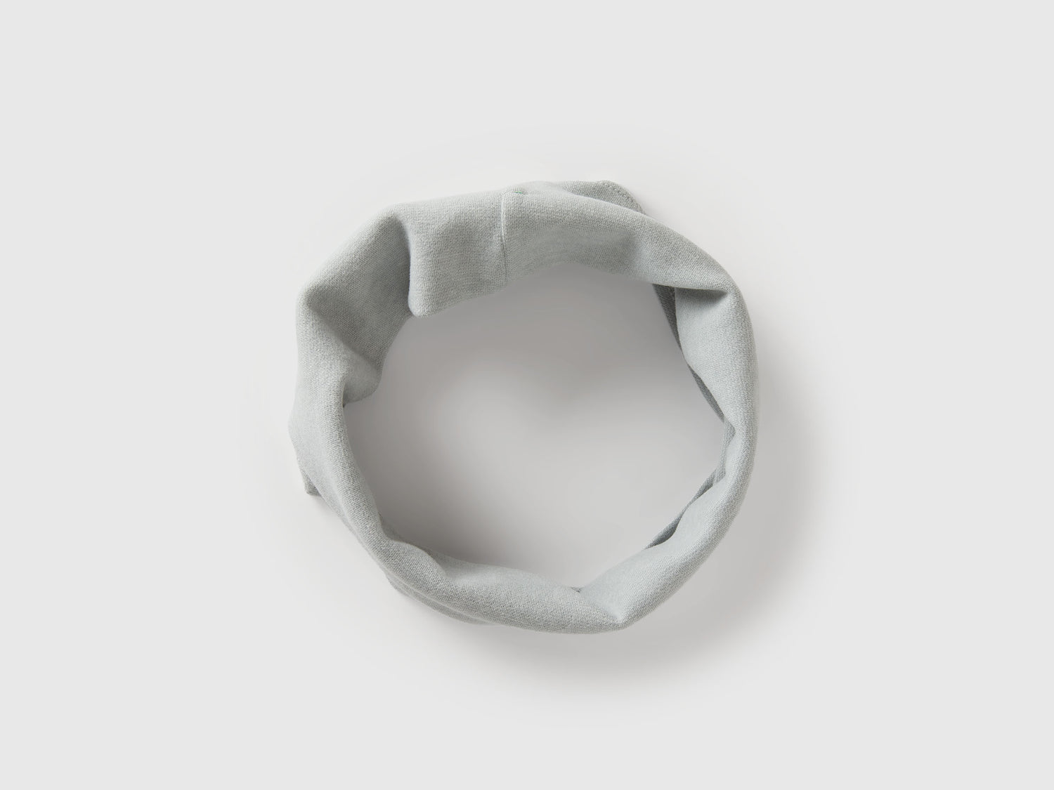 Scaldacollo in cotone stretch da bimbo grigio | Benetton Outlet