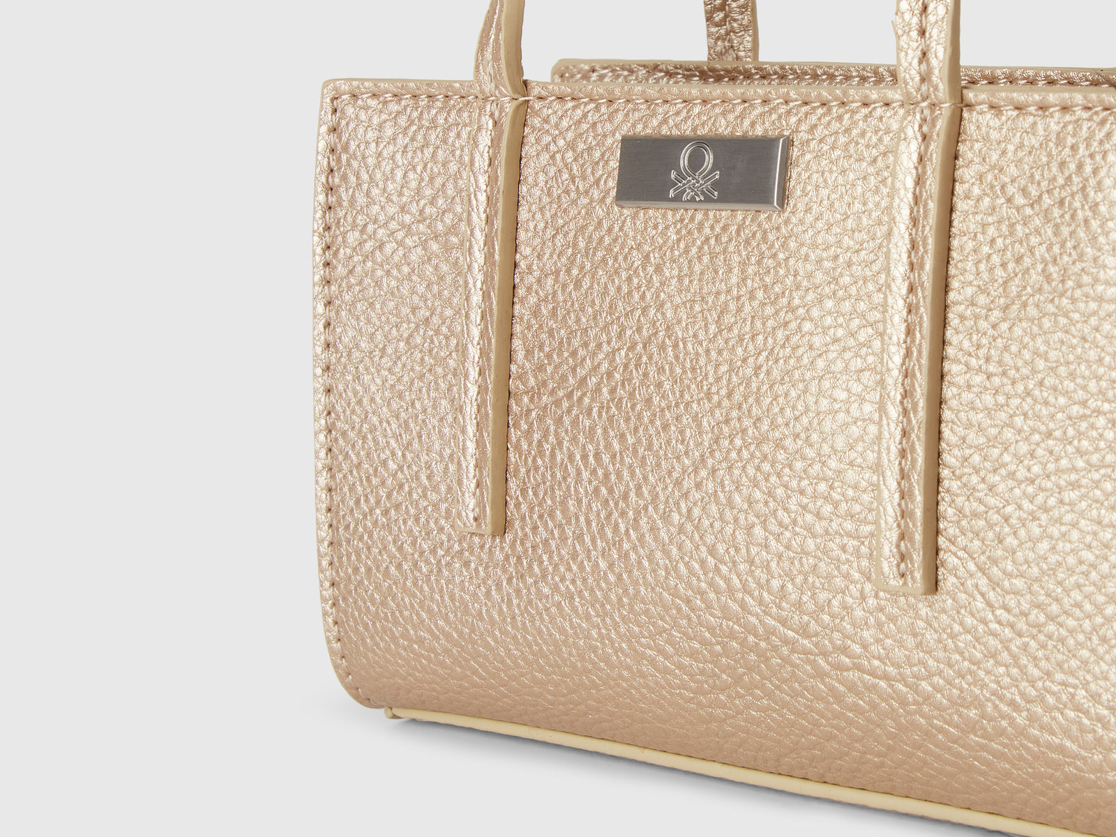 Borsa piccola rettangolare da donna beige 3 | Benetton Outlet
