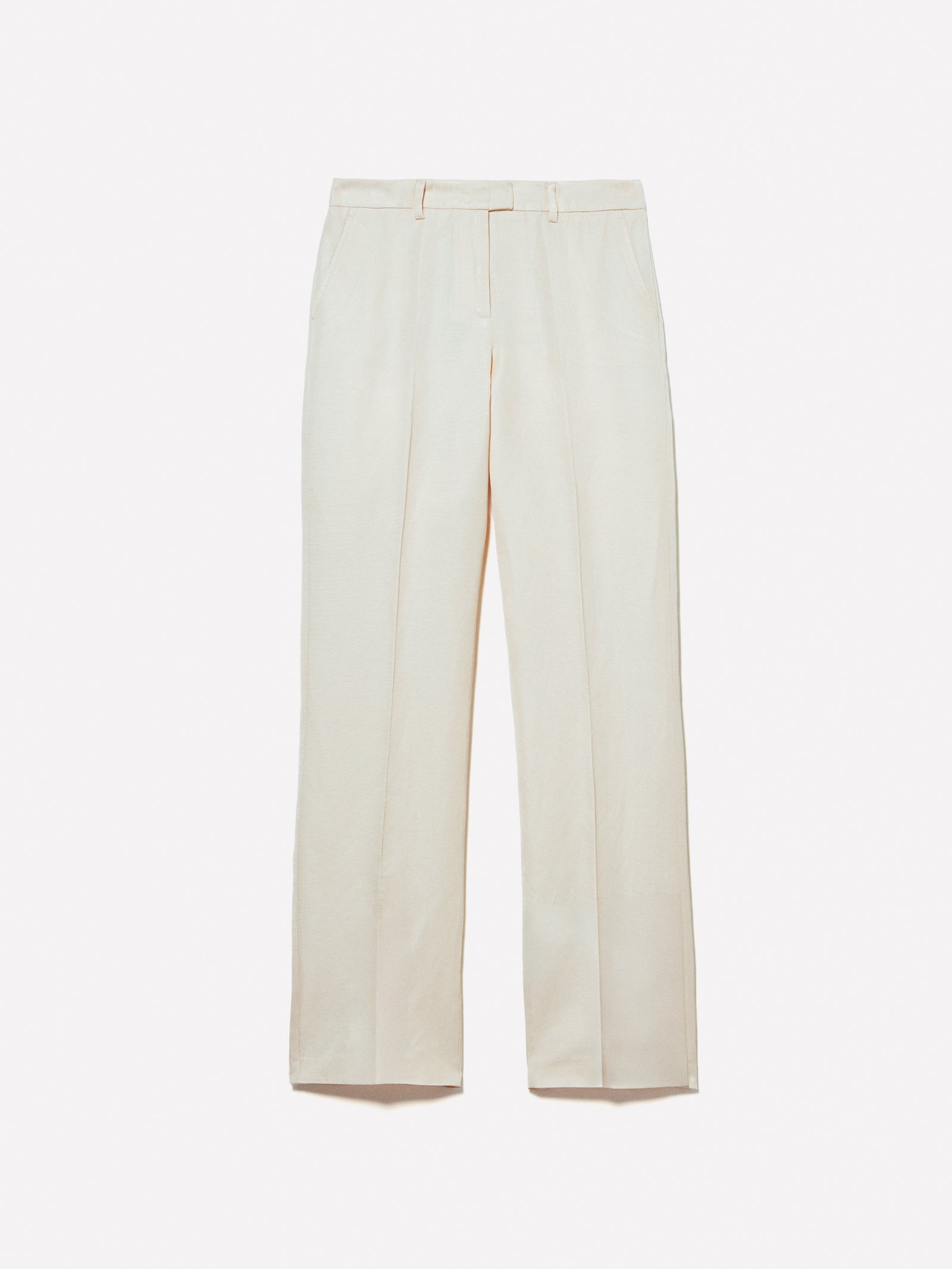 Pantaloni sabbia con spacchi da donna beige | Sisley Outlet