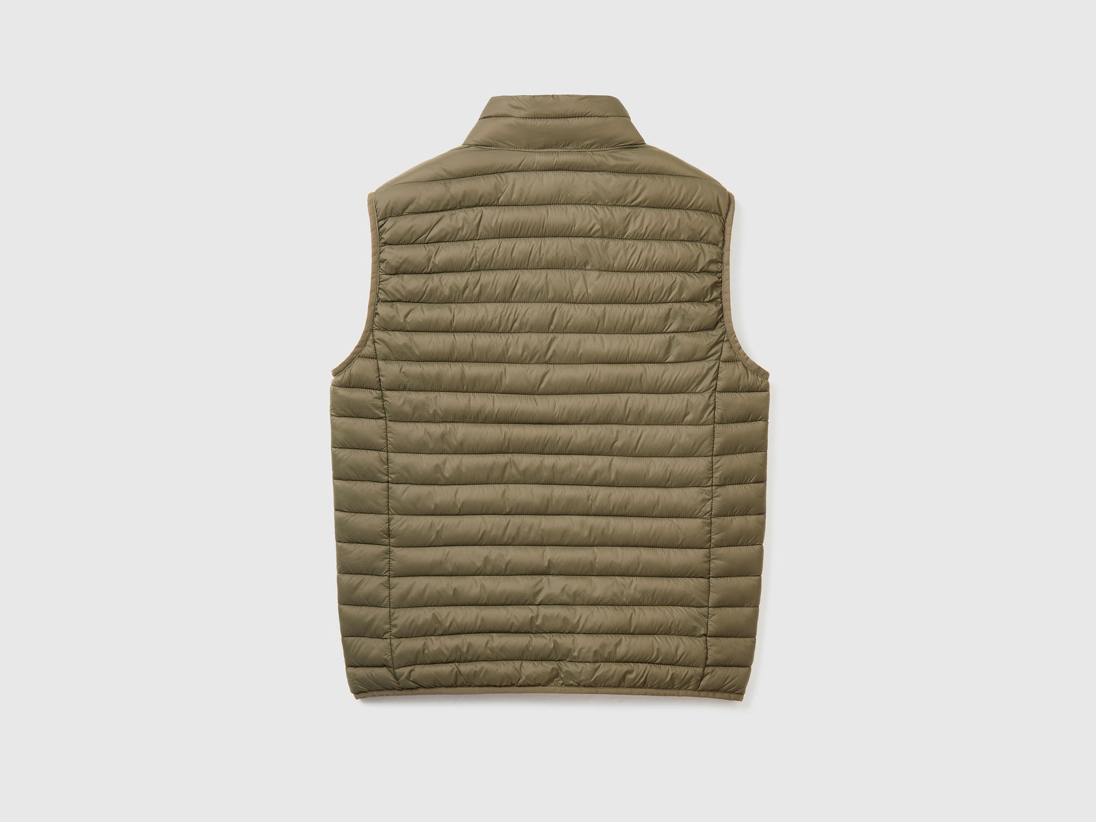 Smanicato imbottito con ovatta da uomo verde militare 2 | Benetton Outlet