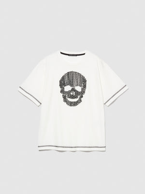 T-shirt con ricamo