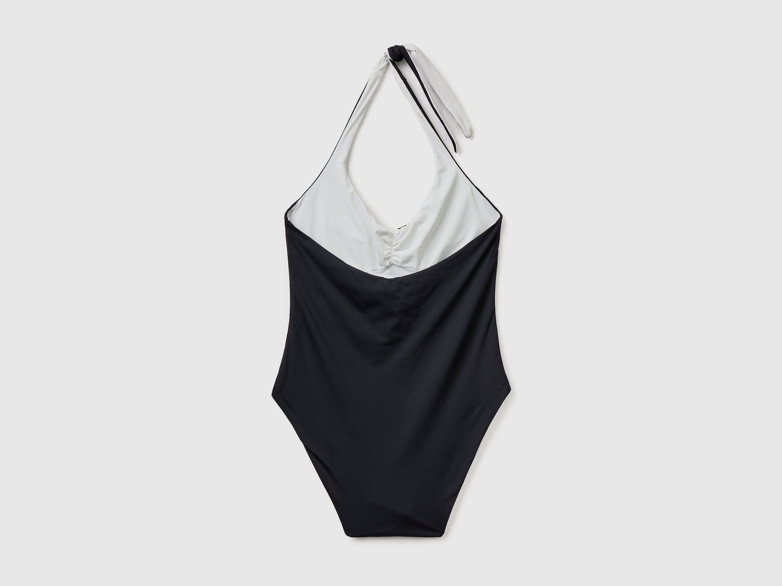 Costume intero reversibile in ECONYL® da donna nero 2 | Benetton Outlet