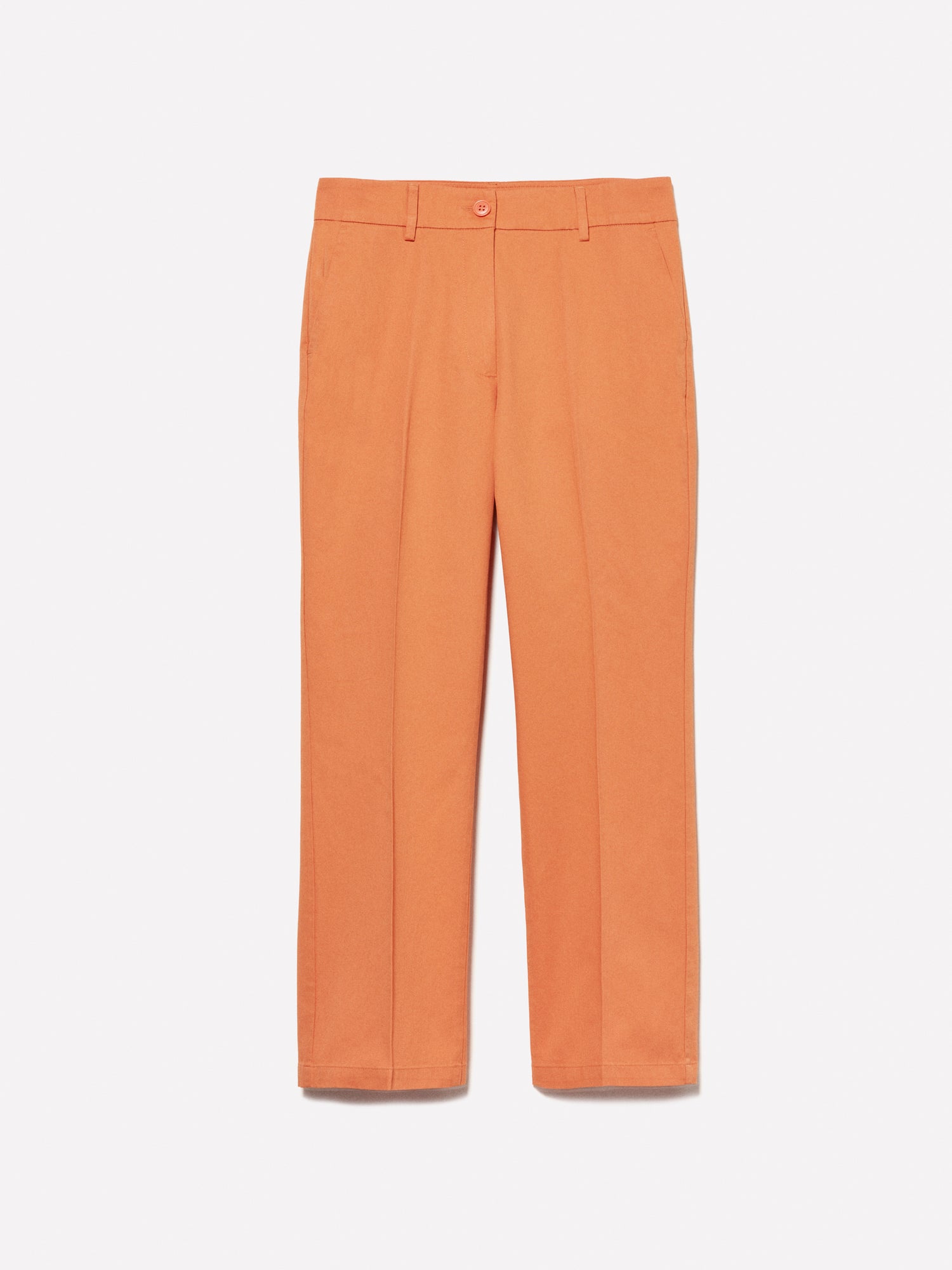 Pantaloni arancioni flare fit da donna arancione | Sisley Outlet