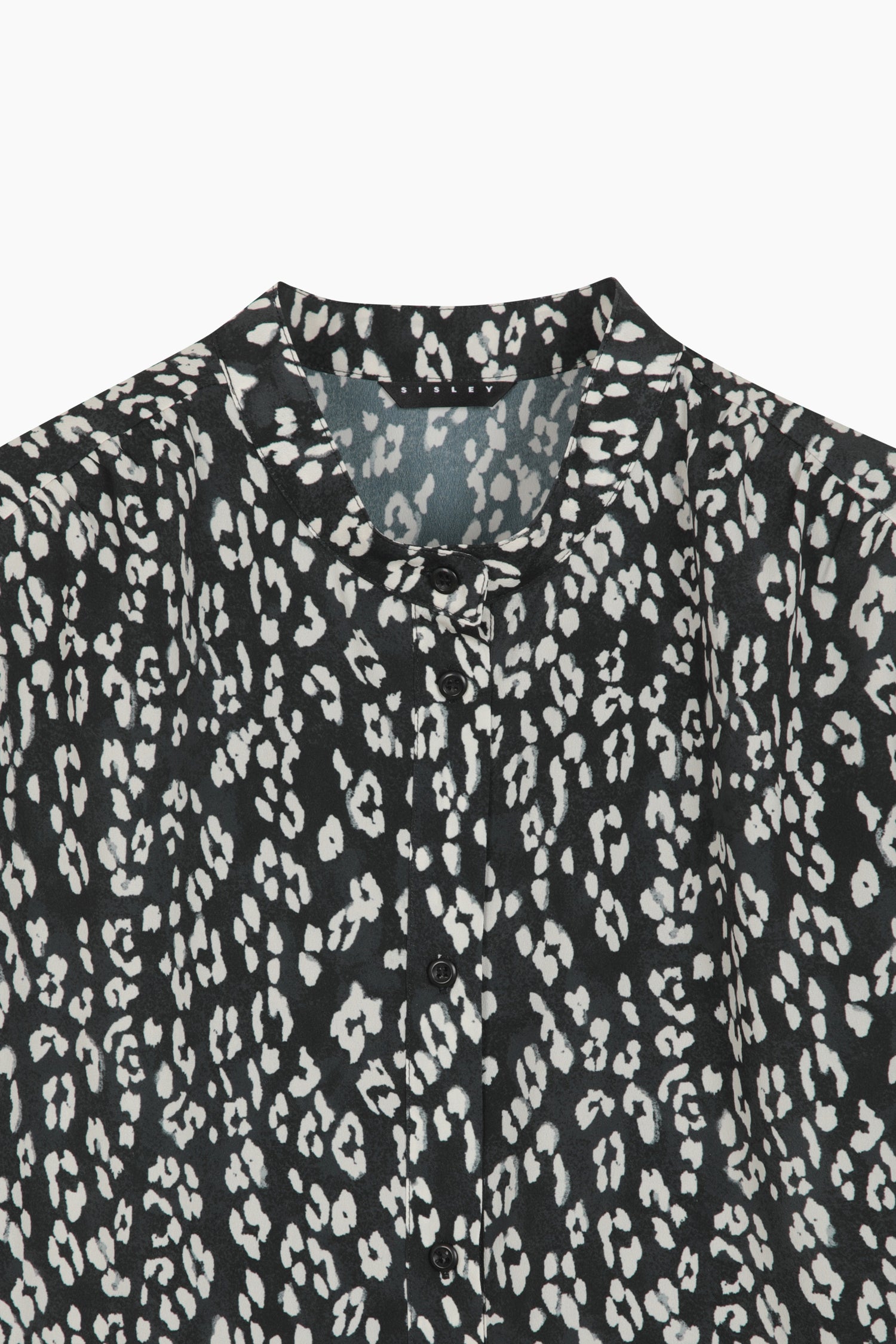 Camicia animalier da donna nero 3 | Sisley Outlet