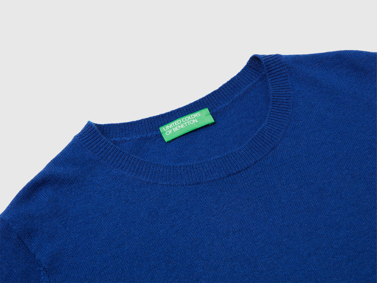 Maglia girocollo in lana Merino