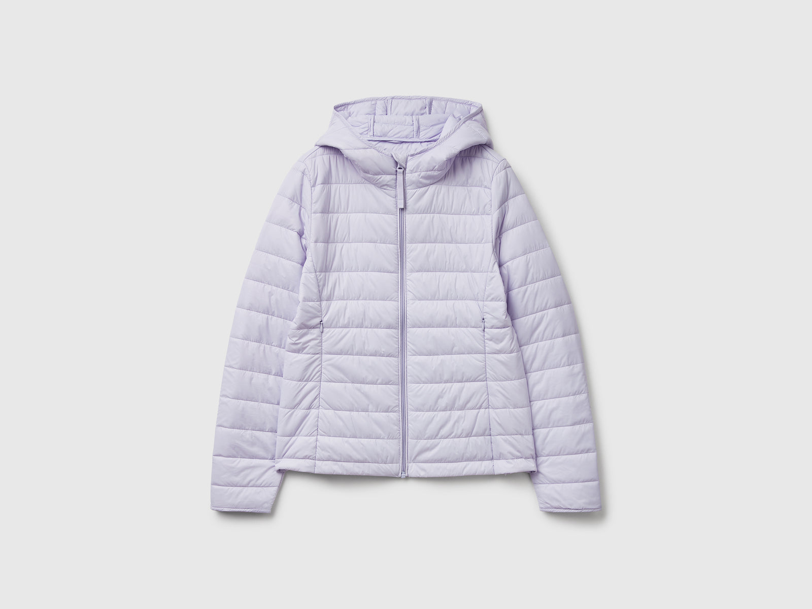 Giubbino slim fit imbottito da donna lilla | Benetton Outlet