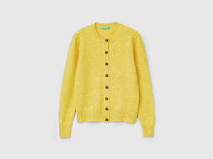 Cardigan in pura lana Shetland