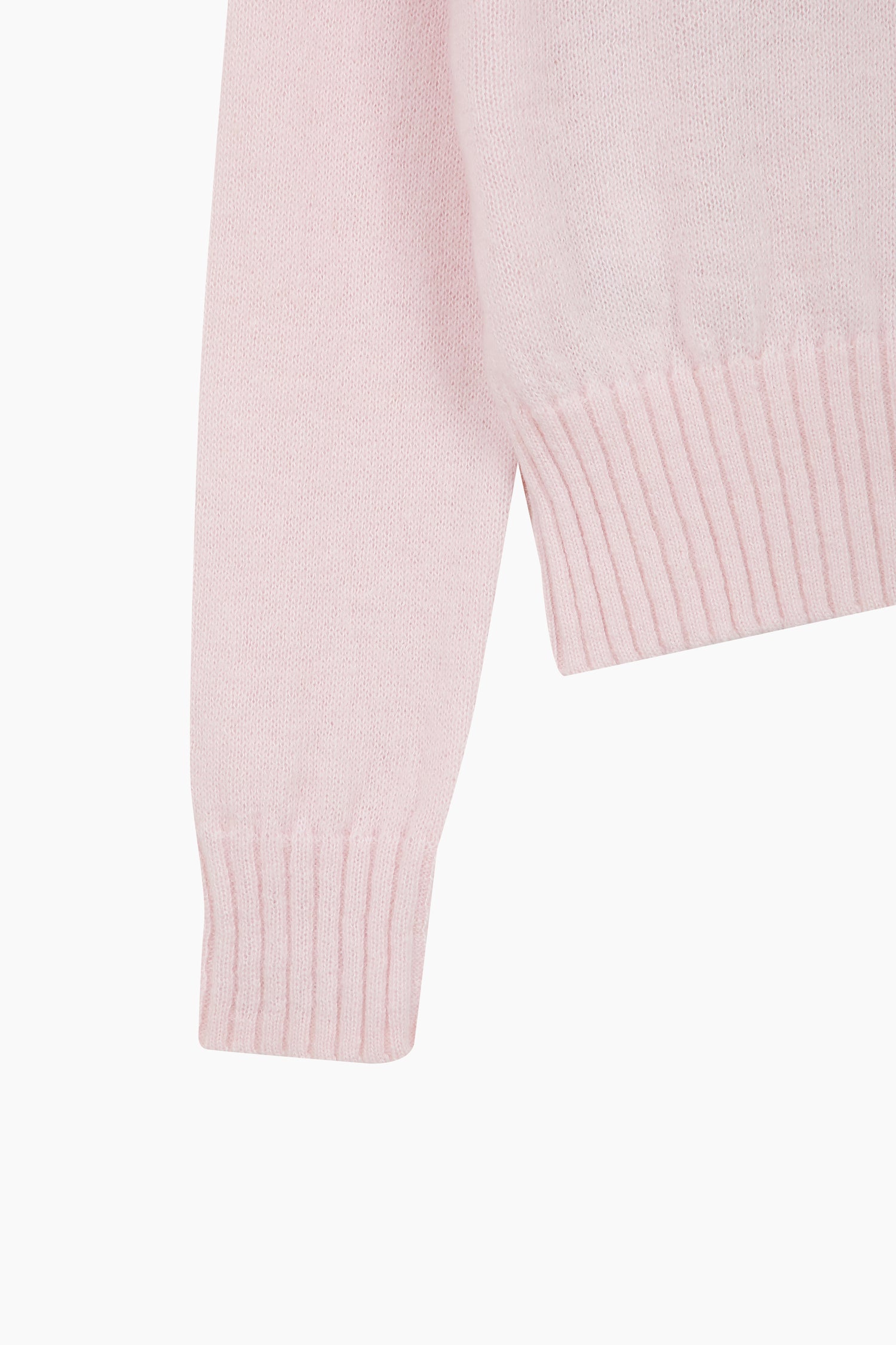 Maglia con intarsio lettering da donna rosa tenue 4 | Sisley Outlet