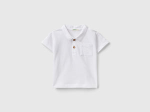 Polo in misto lino